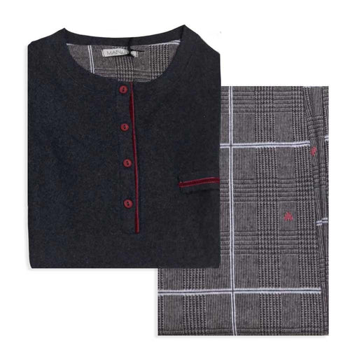 Manam Pigiama Invernale da Donna in Punto Milano 20220 S40 - Passarelli Biancheria