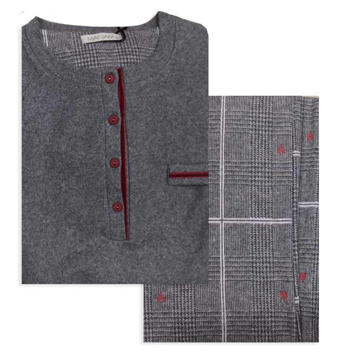 Manam Pigiama Invernale da Donna in Punto Milano 20220 S40 - Passarelli Biancheria