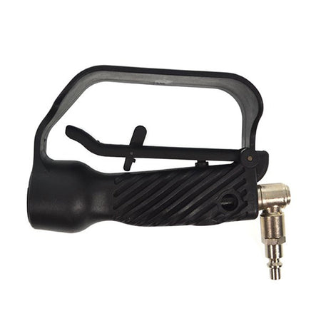 Maniglia con rubinetto girevole ricambio per pettine abbacchiatore ed accessori pneumatici