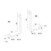 Maniglione angolato 90° Allmobility