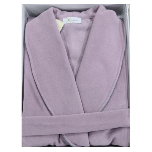 Manuela Vestaglia Invernale in Pile collo Sciallato da Donna 1774/2774 S46 - Passarelli Biancheria