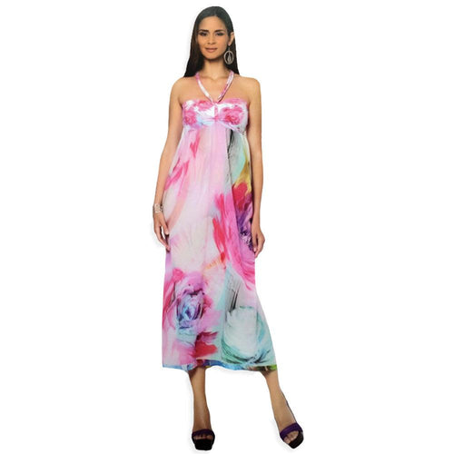 Marika Mare Abito Mare - Copri Costume Lungo G771 S52 - Passarelli Biancheria