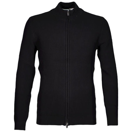 Markup maglia full zip nera MK390103 Maglieria Markup