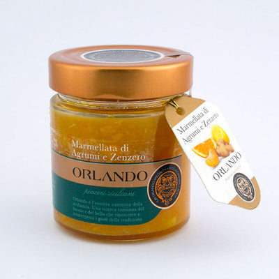 Orlando - Marmellata di agrumi e zenzero - 220gr.