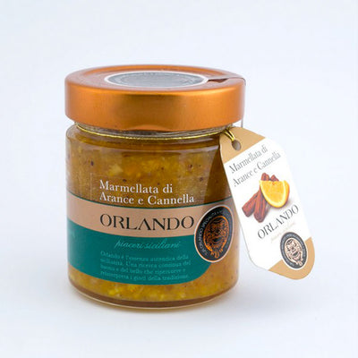 Orlando - Marmellata di arance e cannella - 220 gr.