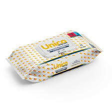 UNICO Salviettine Umidificate Effetto Crema - delicate ed emollienti a base di aloe vera ed olio di mandorle dolci - dermatologicamente testate - 12 pacchi da 72 salviettine - 864 salviettine