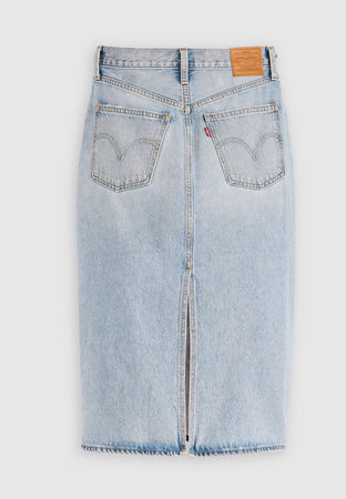 LEVI'S GONNA HR BACK SLIT SKIRT RIVETING da donna