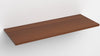 Mensola da Muro da appoggio 100x20 cm in Legno nobilitato spessore 1,8 cm in colore noce