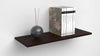 Mensola da Muro da appoggio 60x20 cm in Legno nobilitato spessore 1,8 cm in colore Wenge'