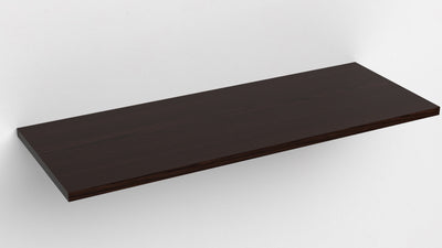 Mensola da Muro da appoggio 60x30 cm in Legno nobilitato spessore 1,8 cm in colore Wenge'