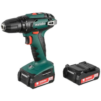 Metabo BS 14,4V + 2x batt. + valigia trapano avvitat. a batt.