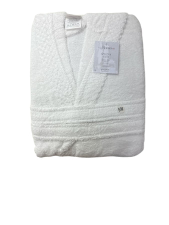 Accappatoio Check Via Roma 60 – Spugna di Cotone Extra Soffice Uomo & Donna