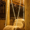 Luci di natale catena con Micro Led Fissi e filo in metallo per interno ed esterno