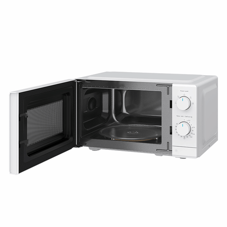 Midea mp012mk-wh microonde a libera installazione xmartwave 19litri, bianco, 700w