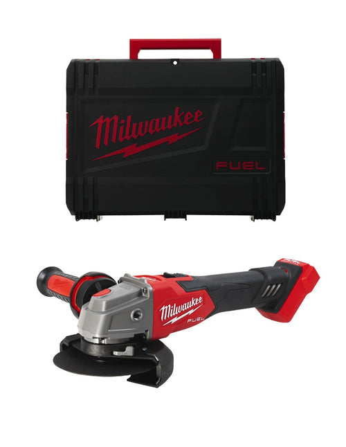 Milwaukee smerigliatrice angolare m18fsagv125xb-0x (solo corpo + hd box) 4058546346270