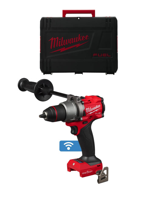 Milwaukee trapano con percussione m18onepd3-0x (solo corpo + hd box) 4058546476694
