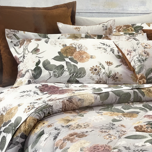 Mirabello Completo Lenzuola Copriletto Matrimoniale Flamish S140