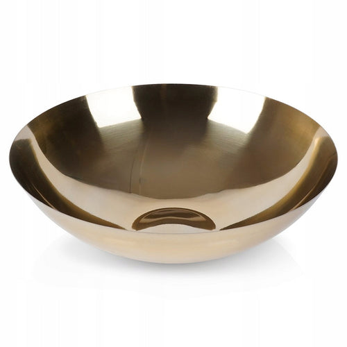 Ciotola in acciaio inox colore oro Ø 27 cm