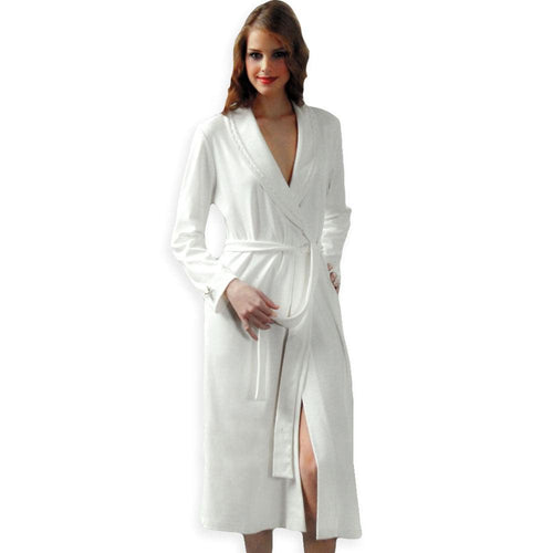 Miss Lingerie Vestaglia da Donna in Cotone Caldo Biella S70 - Passarelli Biancheria