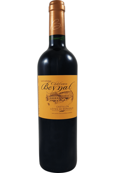 Vin Bordeaux Biologico Rosso Château Beynat 2023 AOC Castillon 75cl certificato Médaille d'Argent au Concours de Bordeaux 2024 : Demeter