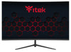 Monitor GGC - 23.6 CURVED R1500- FHD 1920x1080- Fast VA- 200Hz- 16:9- 1ms- HDMI- DP- Adapt Sync