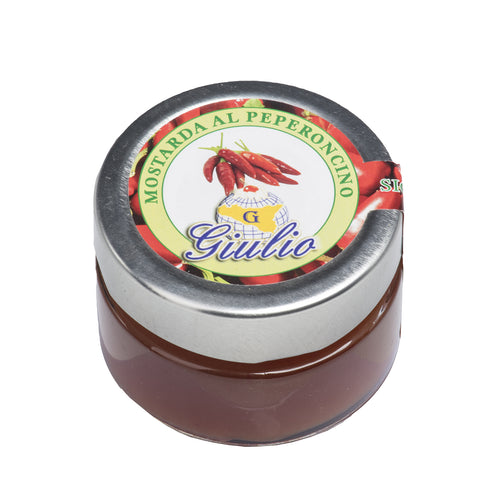 Mostarda al peperoncino in vasetto 150 gr.