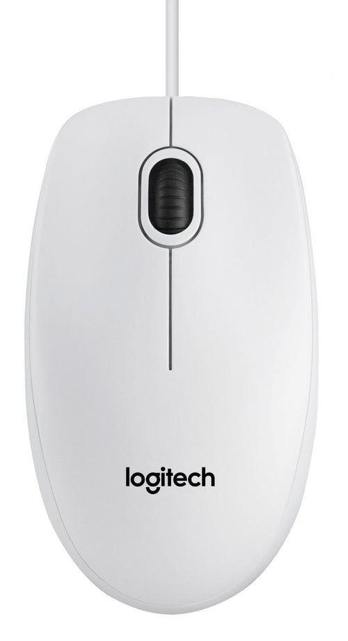 Mouse LOGITECH OEM - B100- USB- Ottico- Bianco