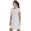 Mr Wonderful Camicia da Notte da Donna Maniche Corte 51487 S18 - Passarelli Biancheria