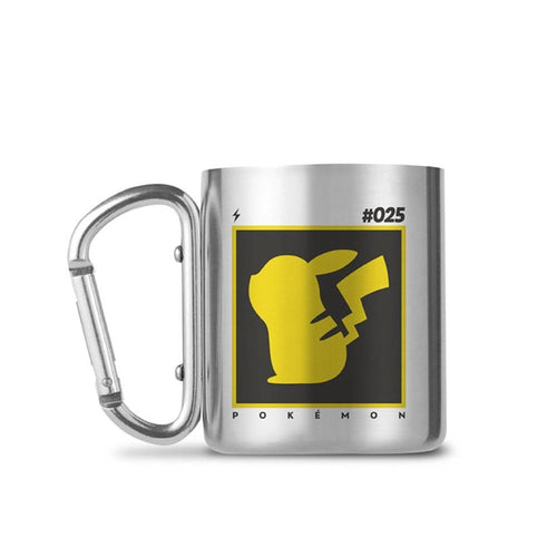 Mug Pokemon Carabiner Pikachu 235ML Aby Style MGCM0055