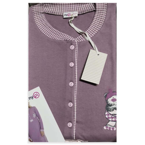 MyPi Camicia Notte Caldo Cotone Giovanile 1618 S18 - Passarelli Biancheria
