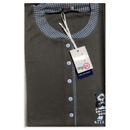 MyPi Camicia Notte Caldo Cotone Giovanile 1618 S18 - Passarelli Biancheria