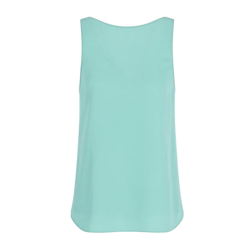 EMPORIO ARMANI canotte e top donna emporio armani - top - verde da donna
