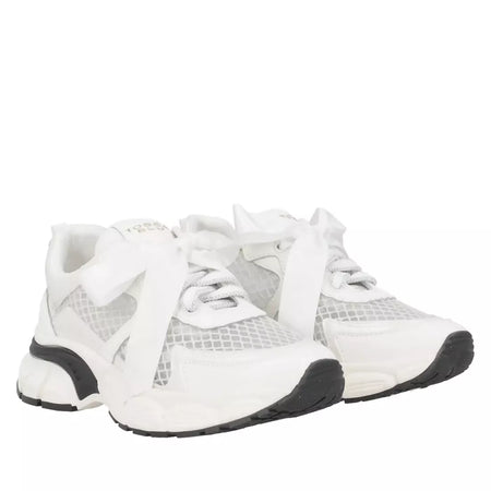 ToscaBlu Donna Sneakers Mirabel in rete con maxi fiocco colore bianco