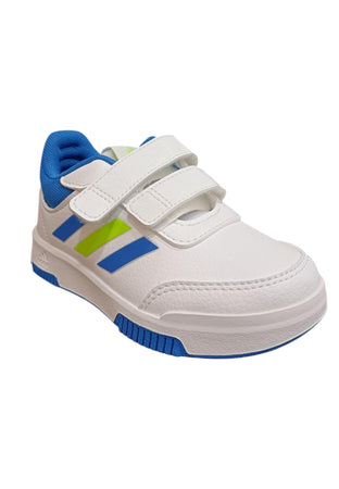 Scarpe sneakers Bambini e ragazzi adidas TENSAUR SPORT  bianco-blue-verde velcro
