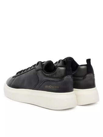 Liujo uomo Sneakers platform in pelle spazzolata