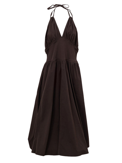 Bottega Veneta Abito Ampio con Spalline in Cotone . da donna