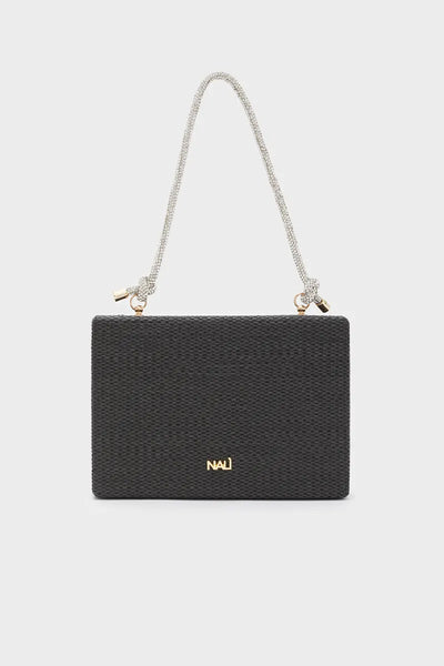 NALÌ | Borsa Galena a spalla manico pietre