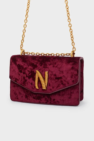 NALÌ | Borsa Natasha velluto