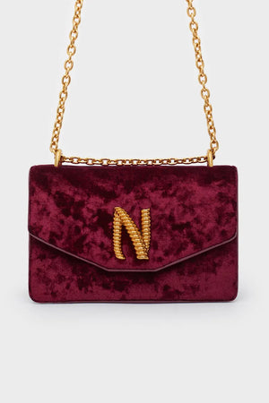 NALÌ | Borsa Natasha velluto
