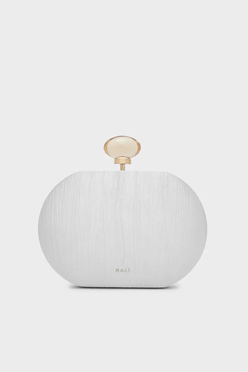NALÌ | Clutch Iole tessuto wrinkled