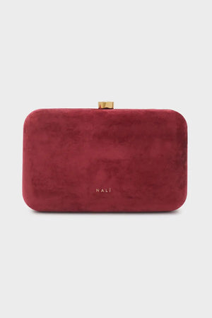 NALÌ | Clutch Leah velluto