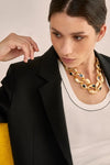 NALÌ | Collana chunky oro anticato