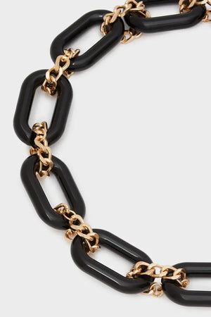 NALÌ | Collana Ivy maglia ovale resina