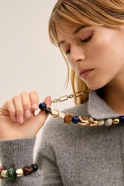 NALÌ | Collana lunga pepite