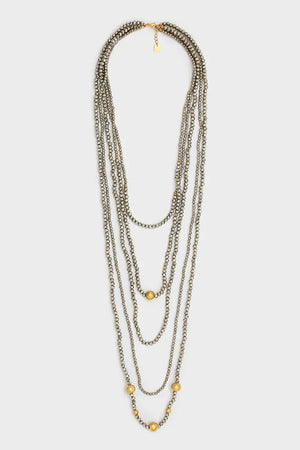 NALÌ | Collana multifilo con perline