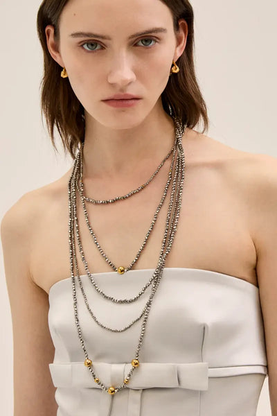 NALÌ | Collana multifilo con perline