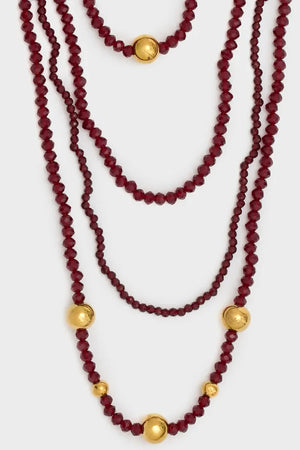 NALÌ | Collana multifilo con perline