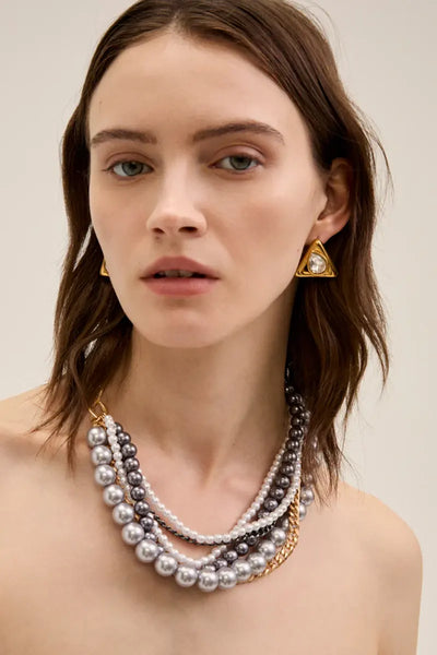 NALÌ | Collana multifilo perle