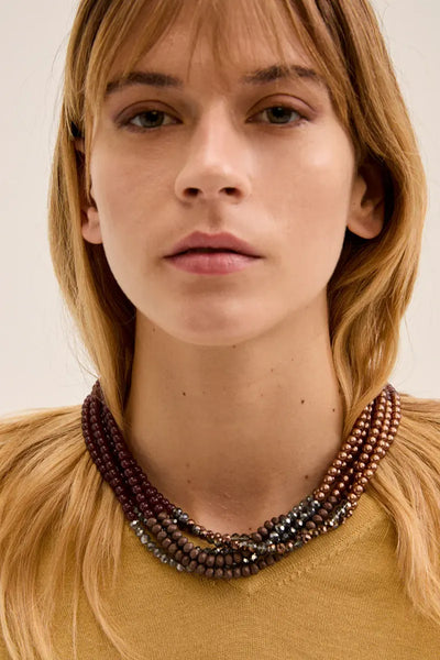 NALÌ | Collana multifilo perline