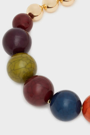 NALÌ | Collana sfere oro e multicolor